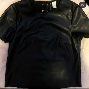 Leather Top